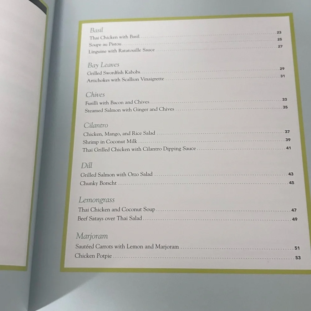 Quick from Scratch Herbs & Spices Cookbook food and white magazine